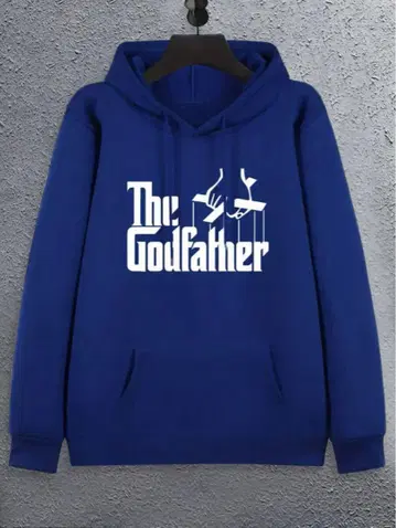 The Godfather 풀오버 후드티 XL 파랑 블루 갓파더