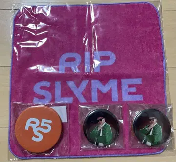 RIP SLYME 온라인 복권 핸드 타월 배지 거울