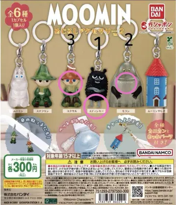 MOOMIN 무민 메지루시 액세서리 2