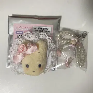 산리오 시크릿 스트랩 헤어핀 마론 크림