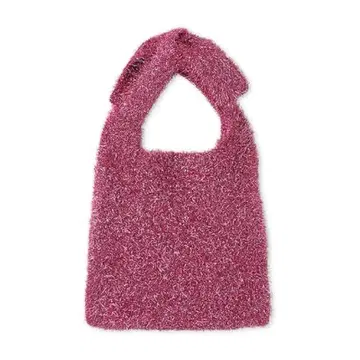 프레이 아이디 글리터 니트 토트백