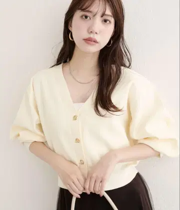 [ 미사용 새상품 ] natural couture 가디건 화이트