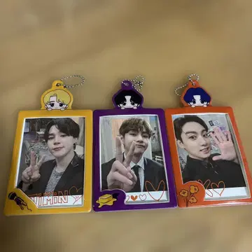 BTS Tiny TAN 1번 복권 트레이딩 카드 케이스 막내 라인