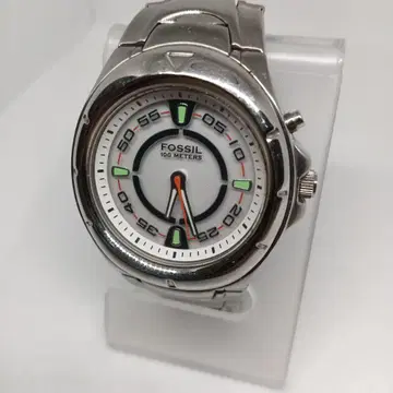 [ 작동품 ] FOSSIL blue AM-3864 손목시계 (쿼츠)