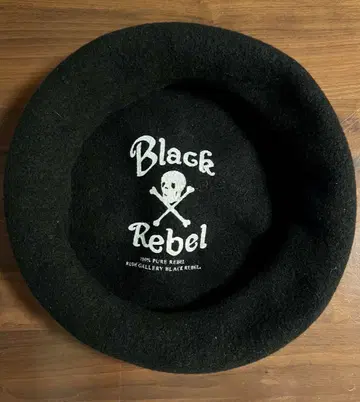 RUDE GALLERYBlack Rebel 베레모 블랙