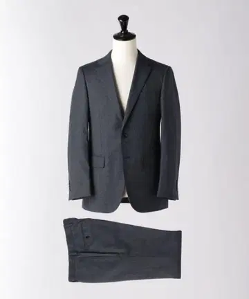 UNITED ARROWS 삭소니 체크 2B 수트