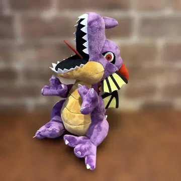 지금만 드래곤 퀘스트 용왕 봉제 인형 보라색 약 30cm