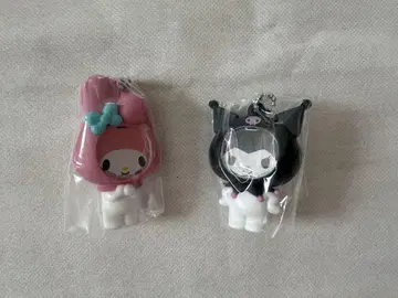 마이멜로디 쿠로미 키링 가챠