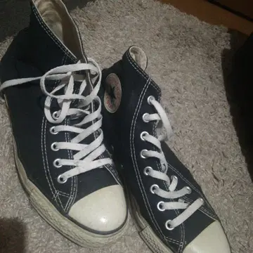 CONVERSE ALL STAR 블랙 스니커즈