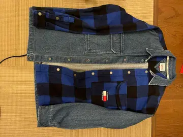 데님 자켓 남성용 타미힐피거