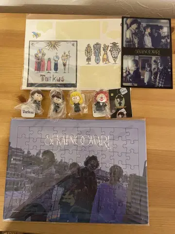 Tarkus 피규어와 SEKAI NO OWARI 퍼즐 세트