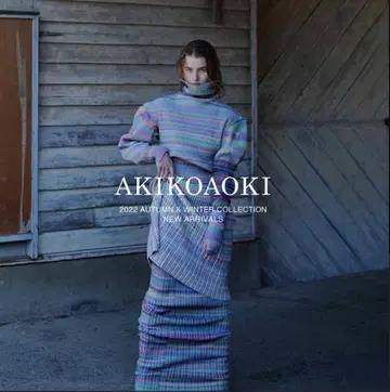 AKIKOAOKI 22AW 니트 원피스 미사용 택 포함