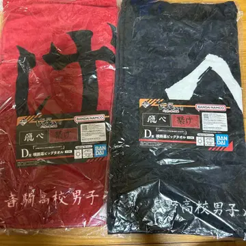 금일 한정 제일복권 극장판 하이큐 D상 가로막 빅 타월 2장 세트