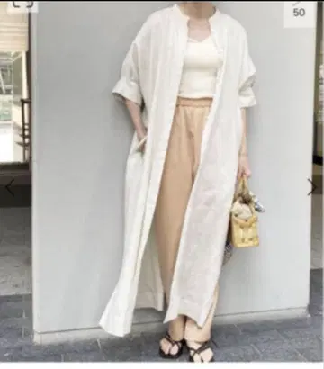IENA 린넨 셔츠 원피스 38