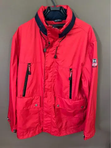 TOMMY HILFIGER 나일론 자켓 XL 레드