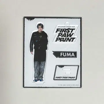 &TEAM 파우프리 아크릴 스탠드 후우마
