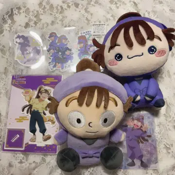닌타마 란타로 오하마 칸에몬 캐릭터 굿즈 세트