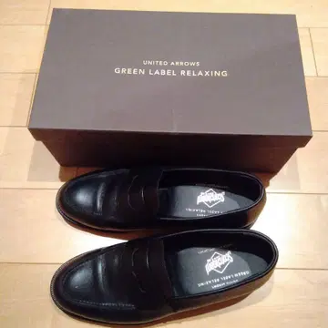 UNITED ARROWS 블랙 로퍼