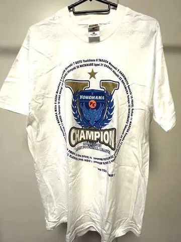 요코하마 FC 1999 챔피언 T셔츠 레어
