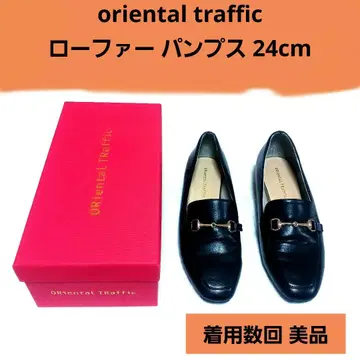 [ 오리엔탈 트래픽 ] 펌프스 로퍼 블랙 24cm