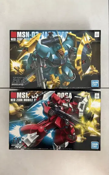 HG 야크 도가 (규네이 기체) (크웨스 기체) 세트