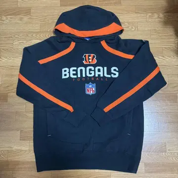 00년대 리복 NFL 벵갈즈 맨투맨 후드티 네이비 M