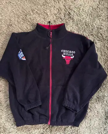 90s 시카고 불스 플리스 자켓 NBA 공식 라이선스