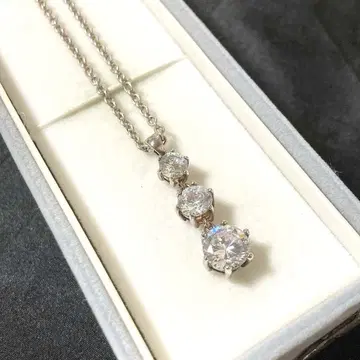 silver925 큐빅 지르코니아 목걸이