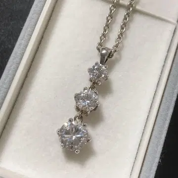 silver925 큐빅 지르코니아 목걸이