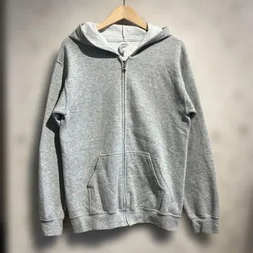 GILDAN 무지 ZIP 후드티 길단 그레이