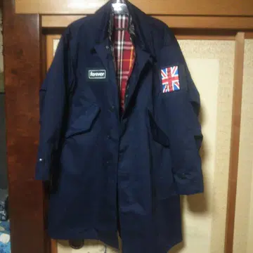 raleigh 네이비 스텐카라 코트 랠리 락 펑크