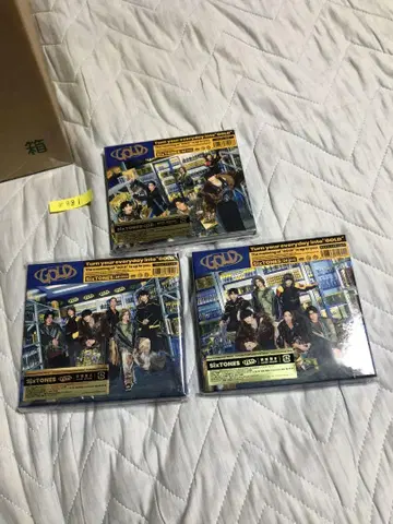 SixTONES GOLD 초회반 A B 통상 3형태 앨범