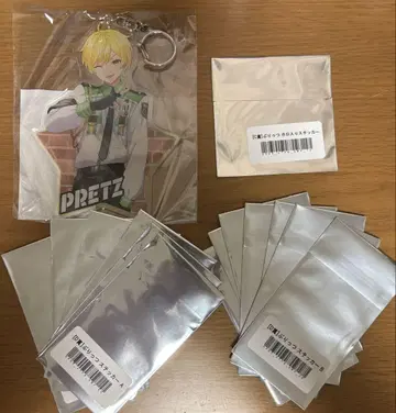 앰프타쿠 복권 AMPTAKxCOLORS 푸릿츠 아크링 키링 스티커