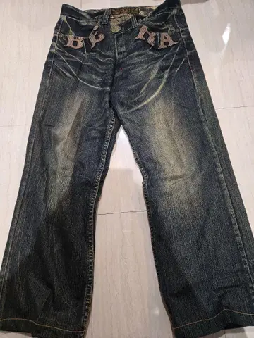 BLAH 다크 블루 데님 팬츠
