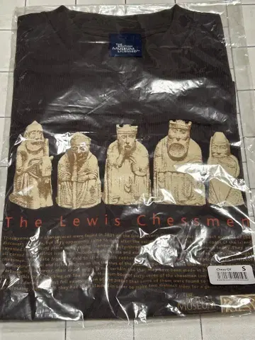 대영박물관 루이스 섬 체스 티셔츠