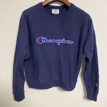 Champion REVERSE WEAVE 네이비 맨투맨 트레이닝복 S