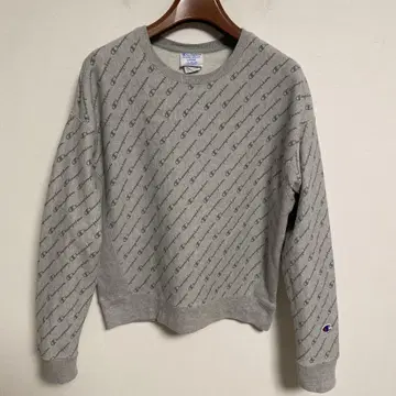 Champion REVERSE WEAVE 그레이 맨투맨 트레이닝복 L