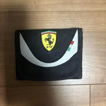 페라리 푸마 3단 폴더형 지갑 블랙
