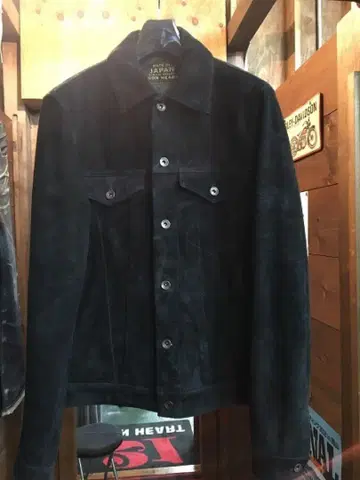 IRON HEART 아이언 하트 IHJ-49 가죽 바닥 트래커 자켓 38