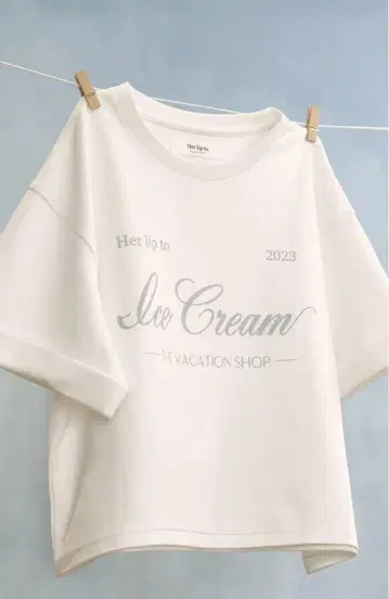 herlipto 아이스크림 2023 티셔츠
