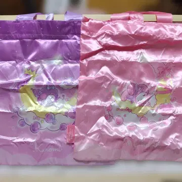 산리오 캐릭터 마이 스위트 드림 복조리 백 마이멜로디 & 쿠로미 & 푸딩