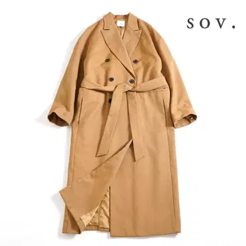652y*새상품급 더블 스탠다드 sov 더블 체스터 코트