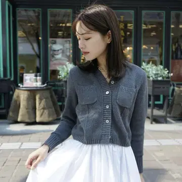 laubeblanc Basket Knit Cardigan