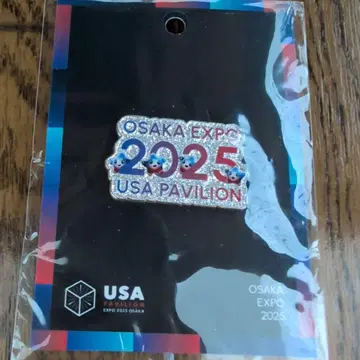 OSAKA EXPO 2025 USA PAVILION 핀 배지