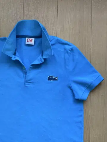 LACOSTE 피케 셔츠 스카이블루