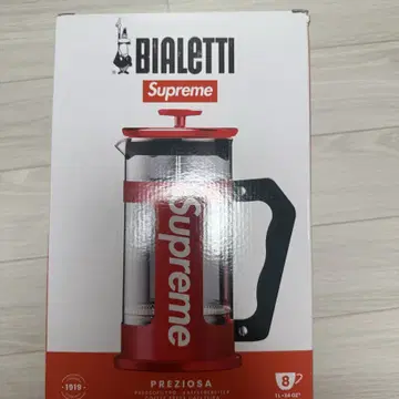 Supreme - 最安値 Supreme Bialetti 8-Cup French Press Supreme x Bialetti 8-Cup French Press SS24 Brand New Red | eBay