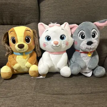 디즈니 캐릭터 코텟토 펫탄 BIG 봉제 인형 ~Cat&Dogs~