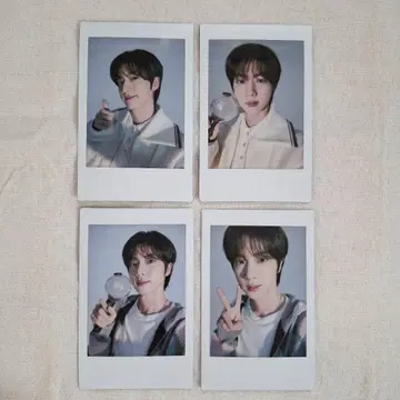 BTS 진 RUNSEOKJIN 인스턴트 포토카드 컴프