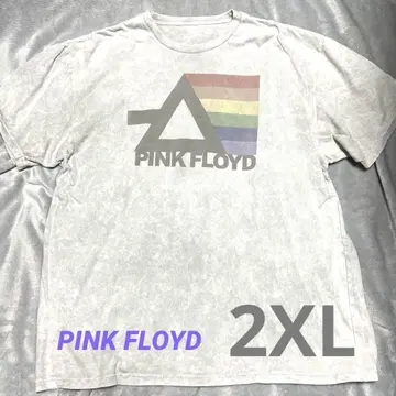 2XL 사이즈 PINK FLOYD 그레이 티셔츠