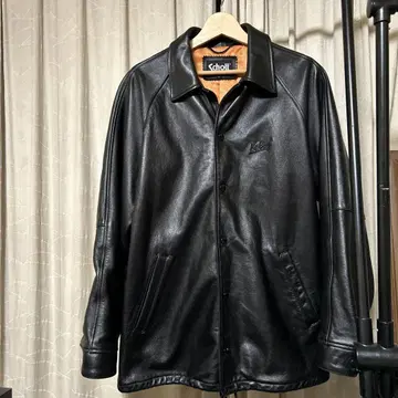 Schott x keboz 가죽 자켓